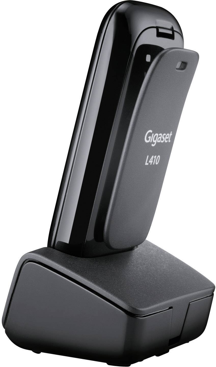 Gigaset L410 Freisprechclip Schwarz, Silber