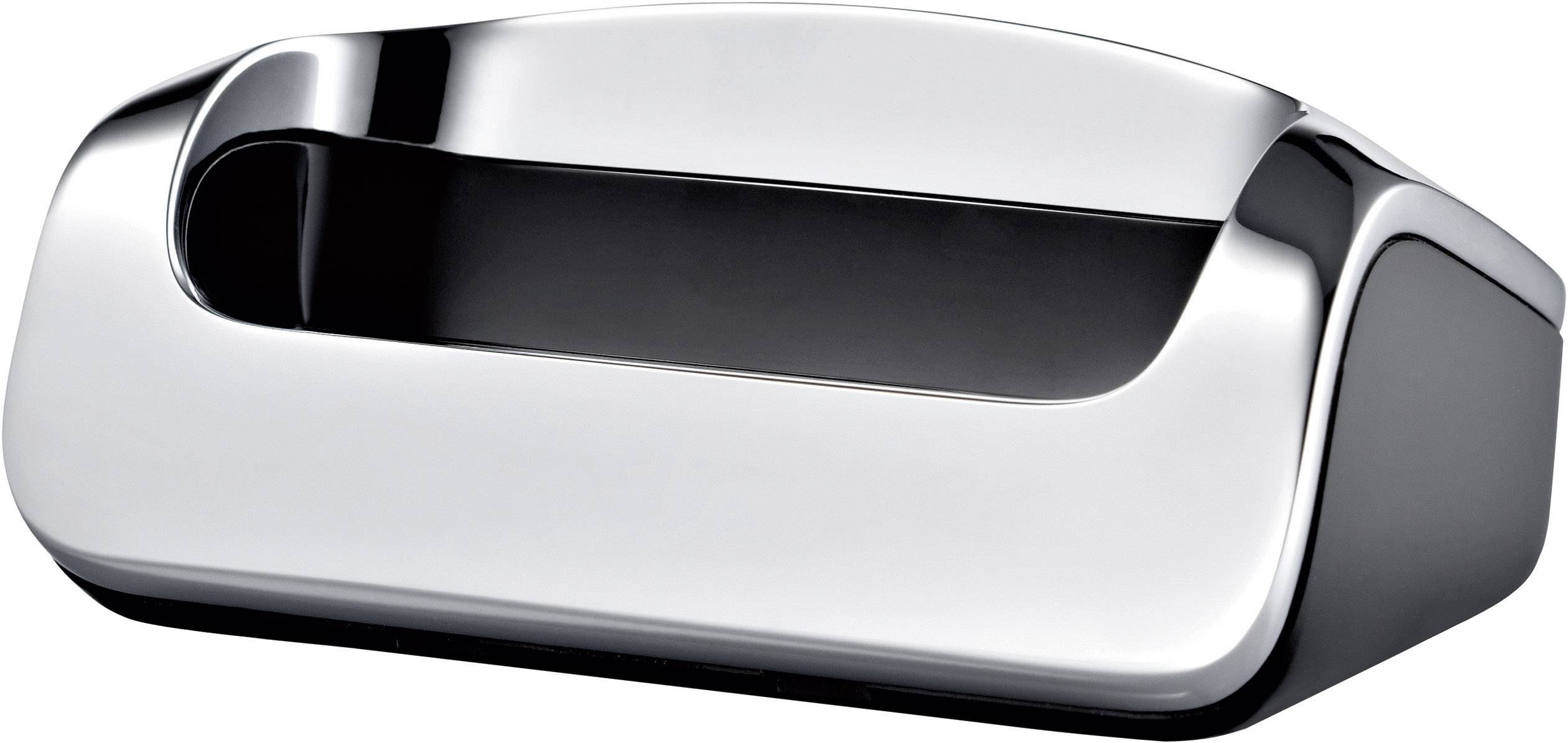 Gigaset SL910A DECT, GAP, Bluetooth® Schnurloses Telefon analog Anrufbeantworter, Touchscreen Edelstahl, Schwarz