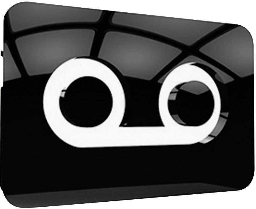 Gigaset SL910A DECT, GAP, Bluetooth® Schnurloses Telefon analog Anrufbeantworter, Touchscreen Edelstahl, Schwarz