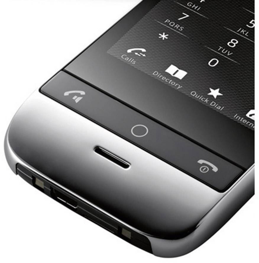 Gigaset SL910A DECT, GAP, Bluetooth® Schnurloses Telefon analog Anrufbeantworter, Touchscreen Edelstahl, Schwarz