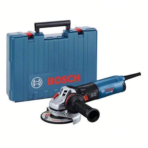 BOSCH 06017D0101, GWS 14-125 S Winkelschleifer 125mm 1400W im Koffer