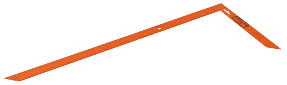 Bahco Flacher Präzisionswinkel mit Stahlblatt, 600 mm