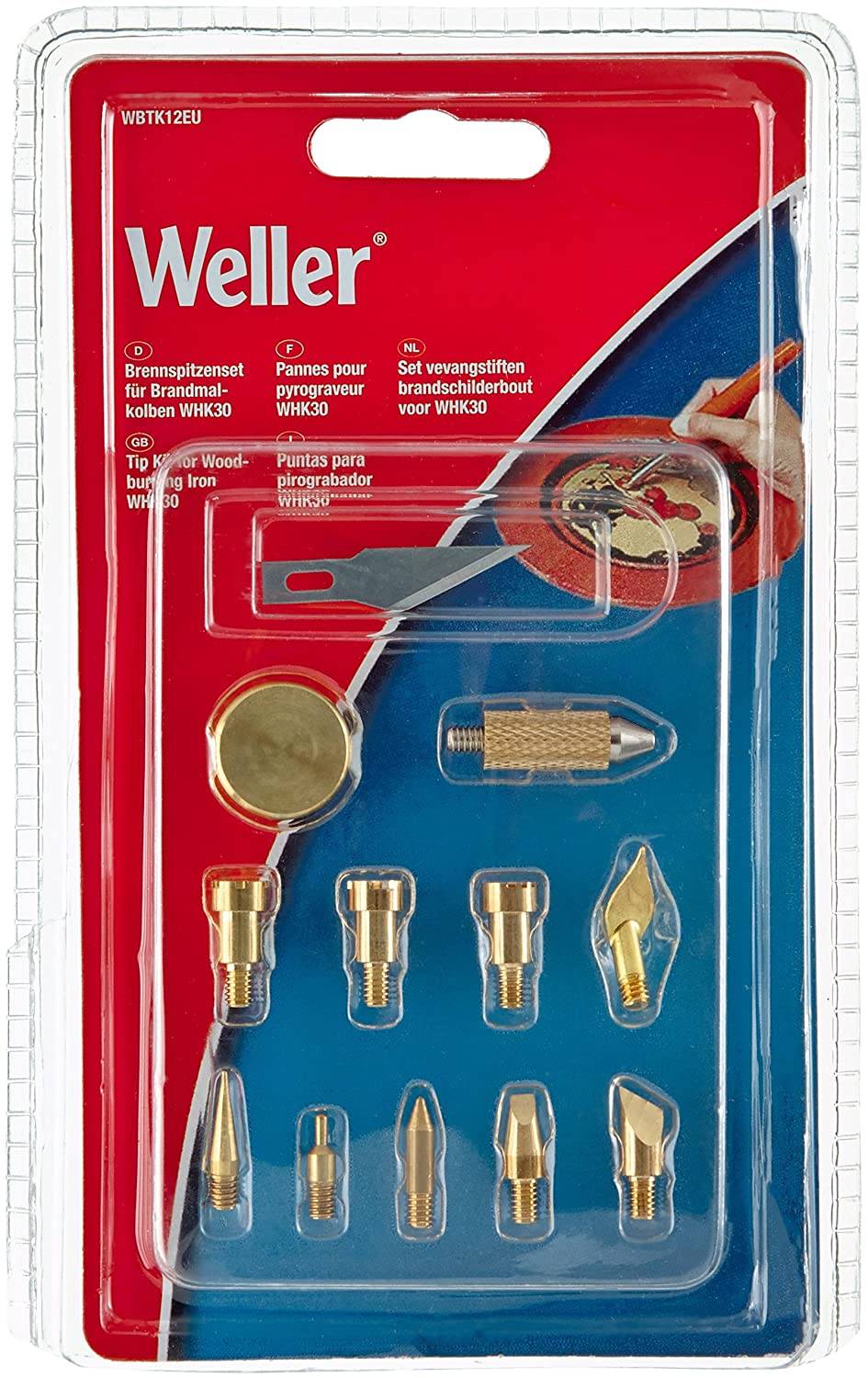 Weller Consumer Brennspitzen-Set für WHK30