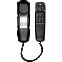 Gigaset DA210 Schnurgebundenes Telefon, analog  kein Display Schwarz Gigaset DA210 Schnurgebundenes Telefon, analog  kein Display Schwarz