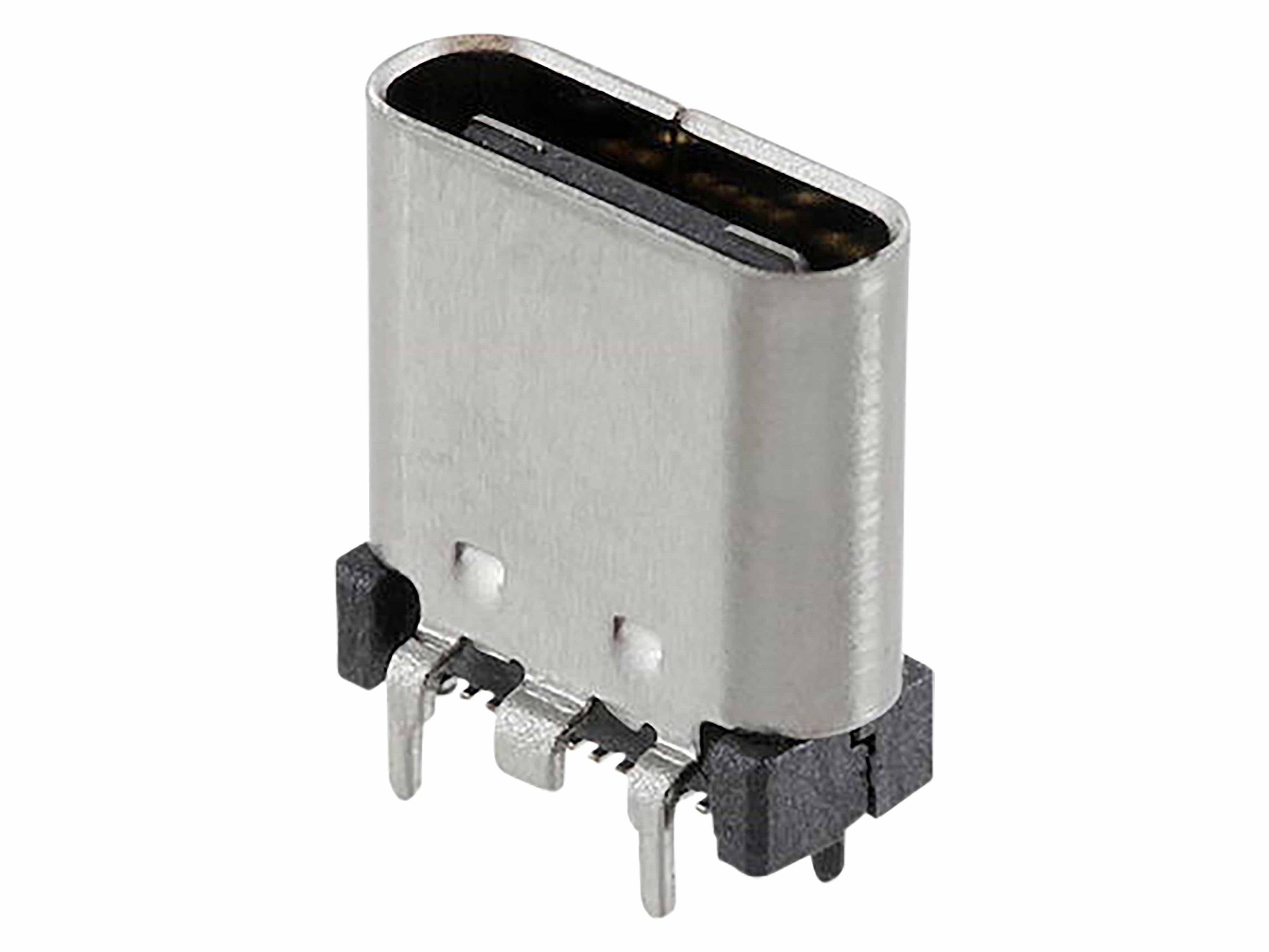 econ connect USB-3.1 C-Buchse vertikal SMT, Shell Dip