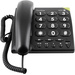 Doro PhoneEasy 311c Schnurgebundenes Seniorentelefon Optische Anrufsignalisierung, Freisprechen kei