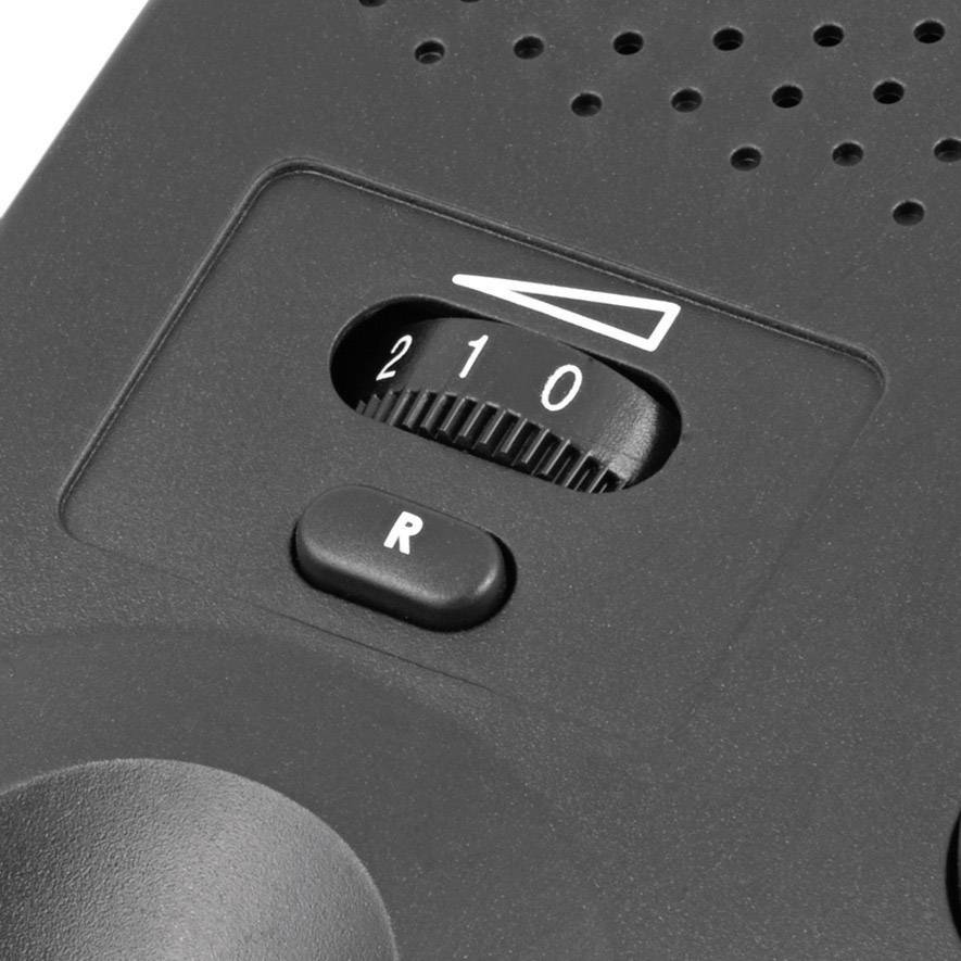 doro PhoneEasy 312cs Schnurgebundenes Seniorentelefon Optische Anrufsignalisierung Matt Schwarz