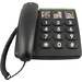 Téléphone filaire pour séniors doro PhoneEasy 331ph noir