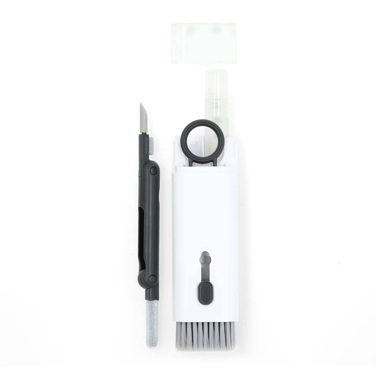 7-in-1 Reinigungskit 5ml für Bildschirm Ohrhörer und Tastatur Schwarz/Weiß