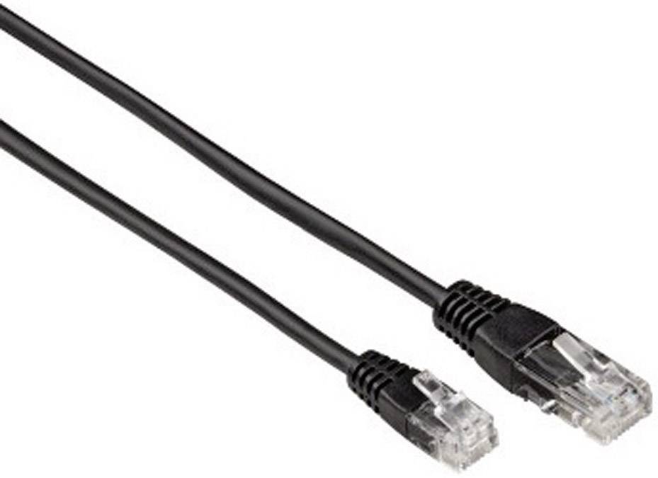 Hama DSL Anschlusskabel [1x RJ45-Stecker 8p4c - 1x RJ11-Stecker 6p4c] 3.00m Schwarz