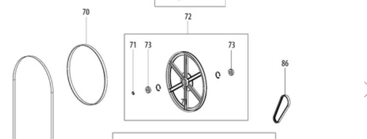 Metabo 344101940 Bandsägenbandage