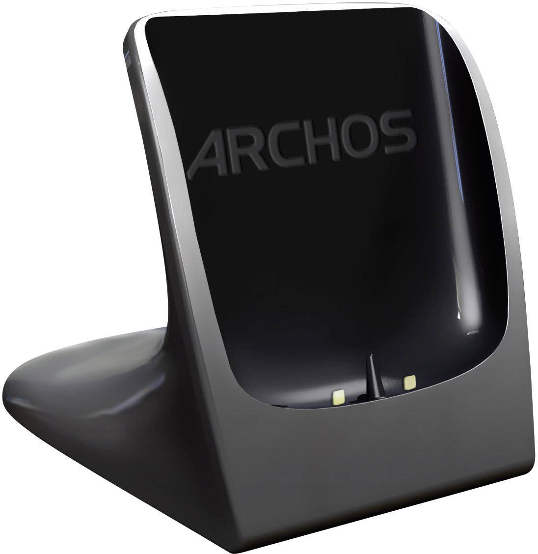 Archos Smart Home Phone schnurloses analog Telefon (Android™, Touch-Farbdisplay, Schwarz)