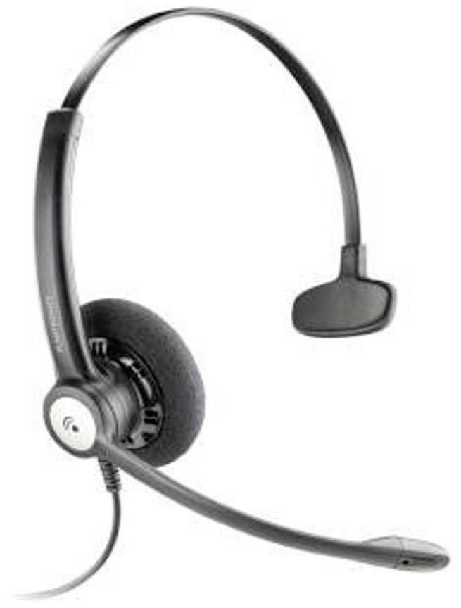 Plantronics Telefon On Ear Headset Schwarz