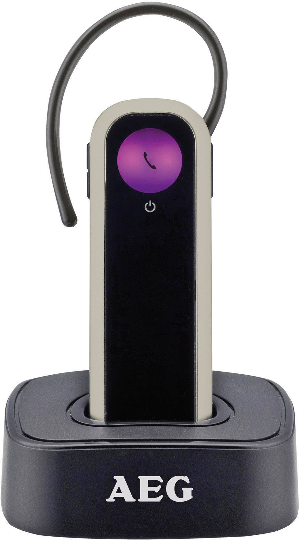 AEG Voxtel Roam In Ear Headset DECT Mono Schwarz, Silber Telefon