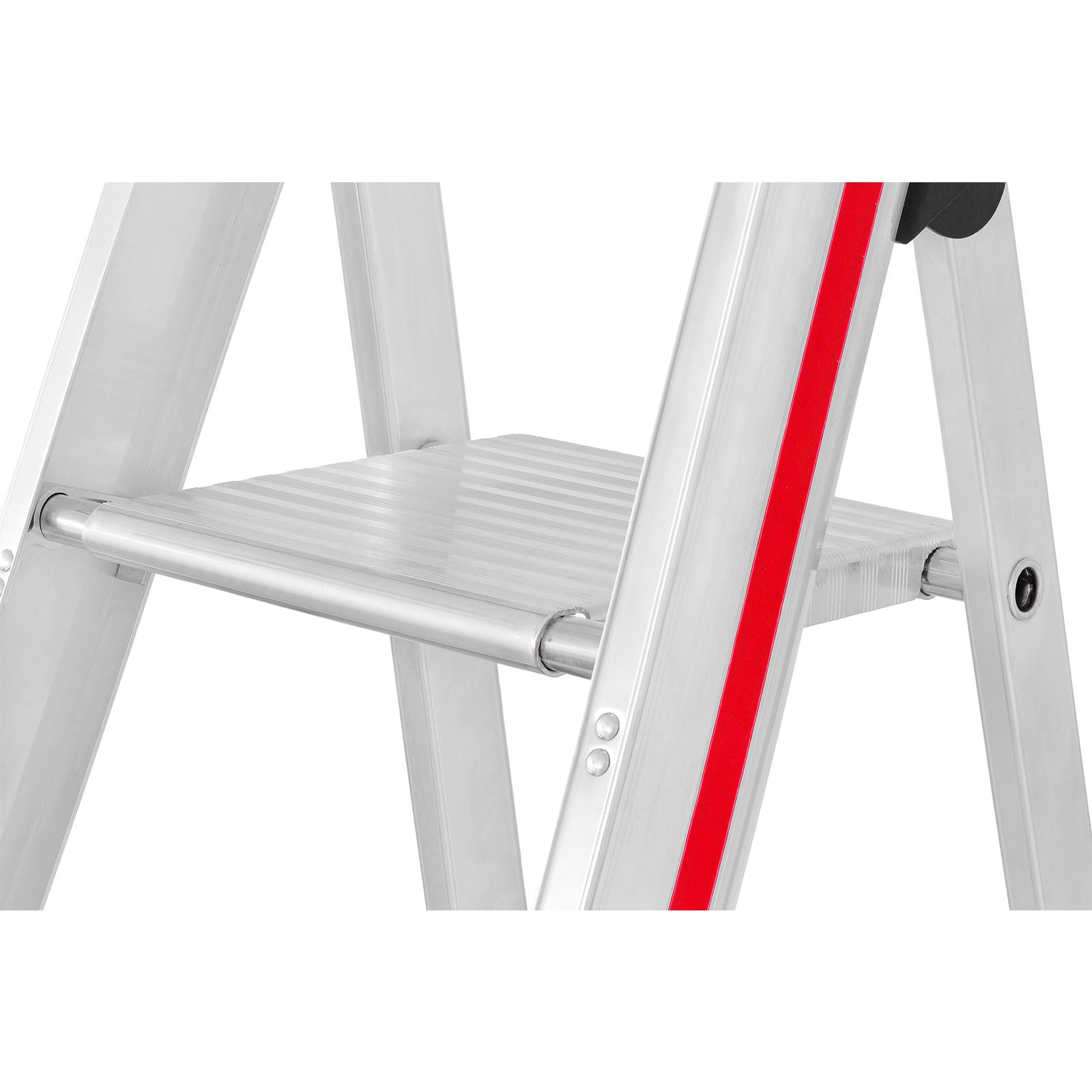 Hymer Stufenstehleiter mit Plattform 3 Stufen