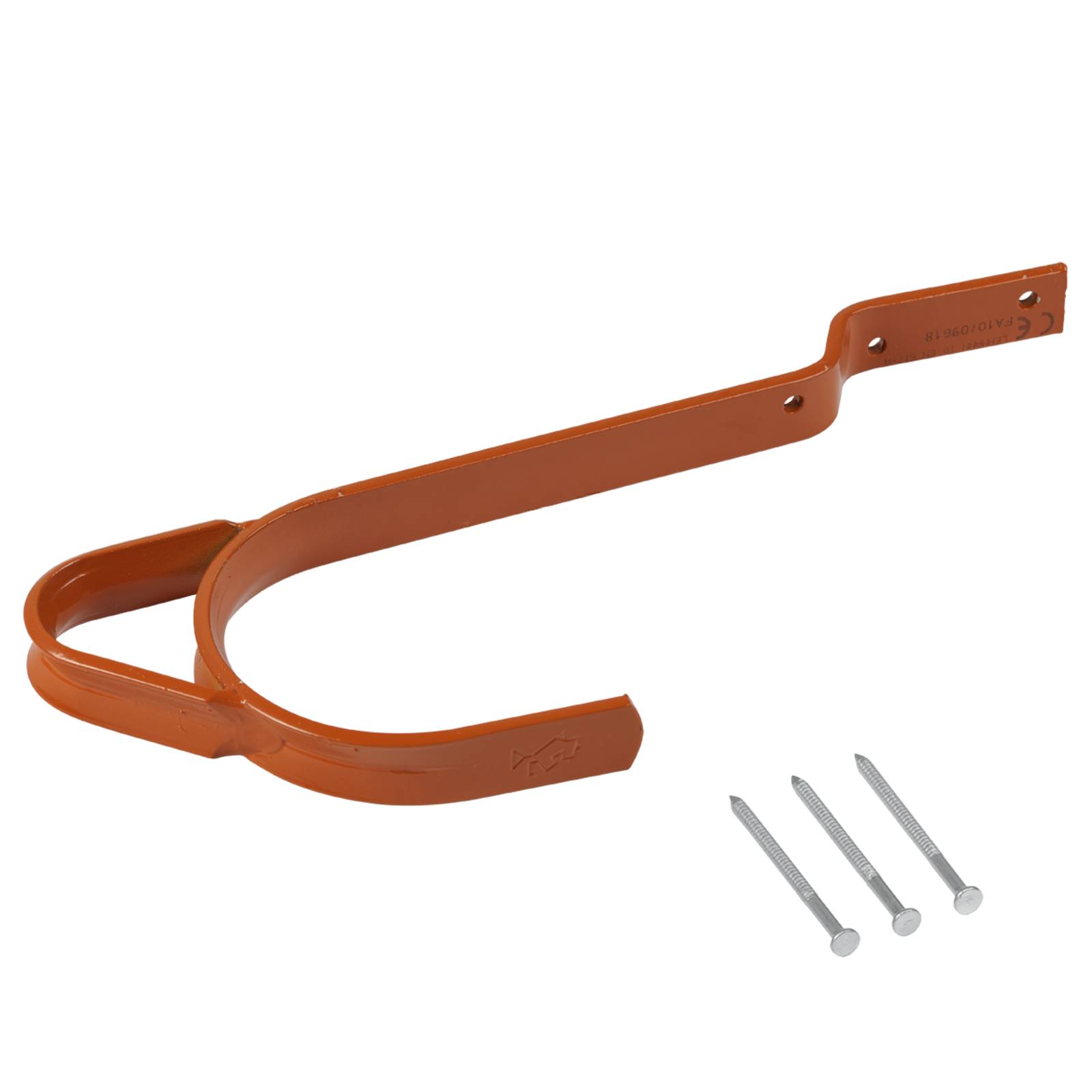 Hymer Sicherheits-Dachhaken Typ A RAL 8004 ziegelrot für Biberschwanzziegel