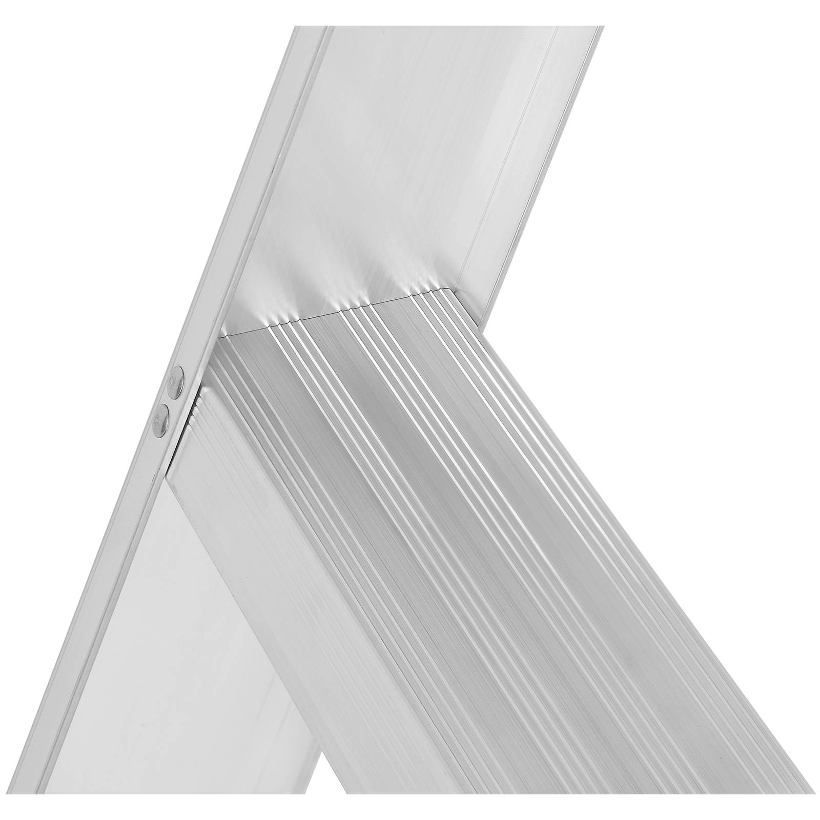 Stufen-Anlegeleiter, 6 Stufen, Leiterlänge 1750 mm, B. 425 mm, Gewicht 4 kg