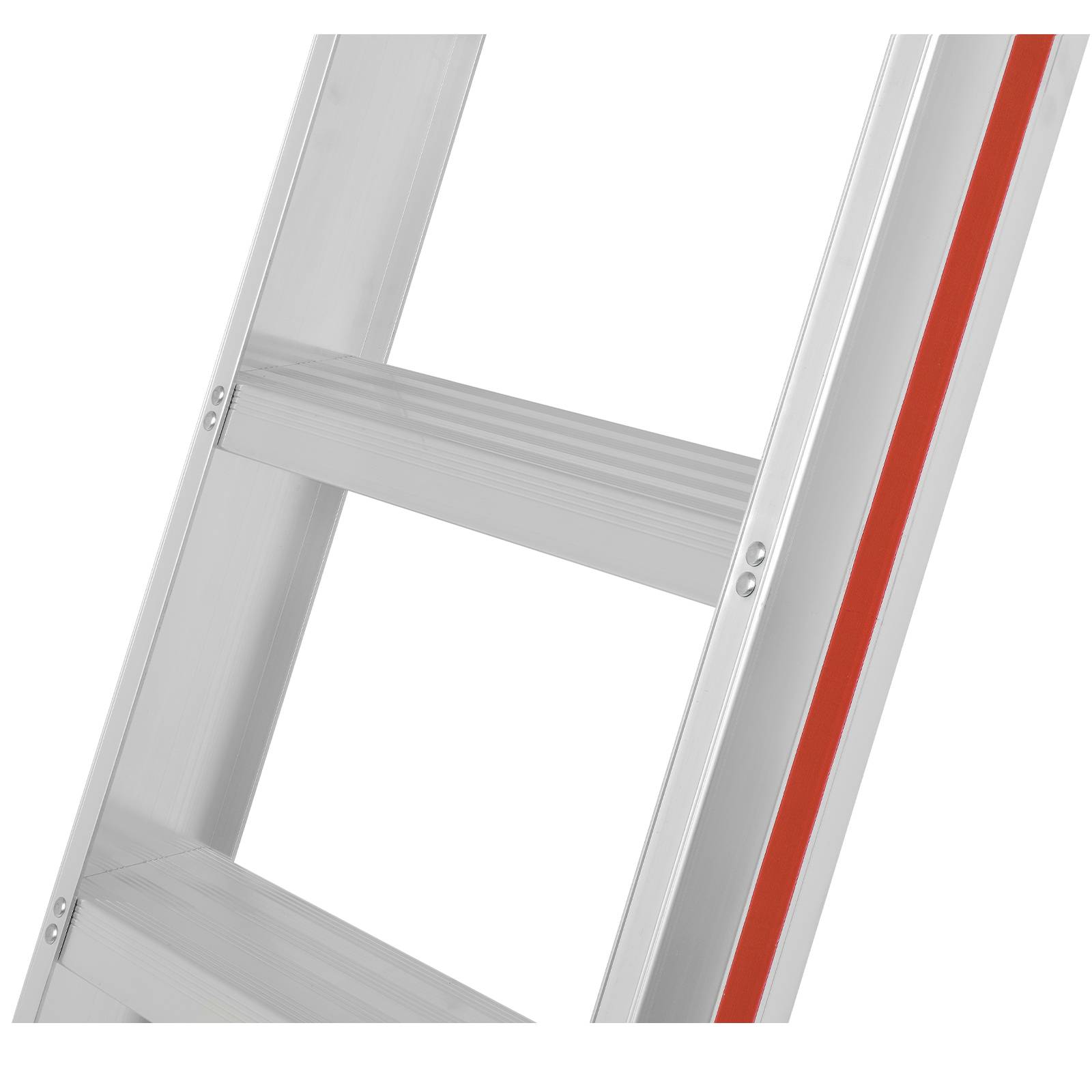 Hymer Stufenanlegeleiter mit 8-fach vollvernieteter Stufen 6 Stufen