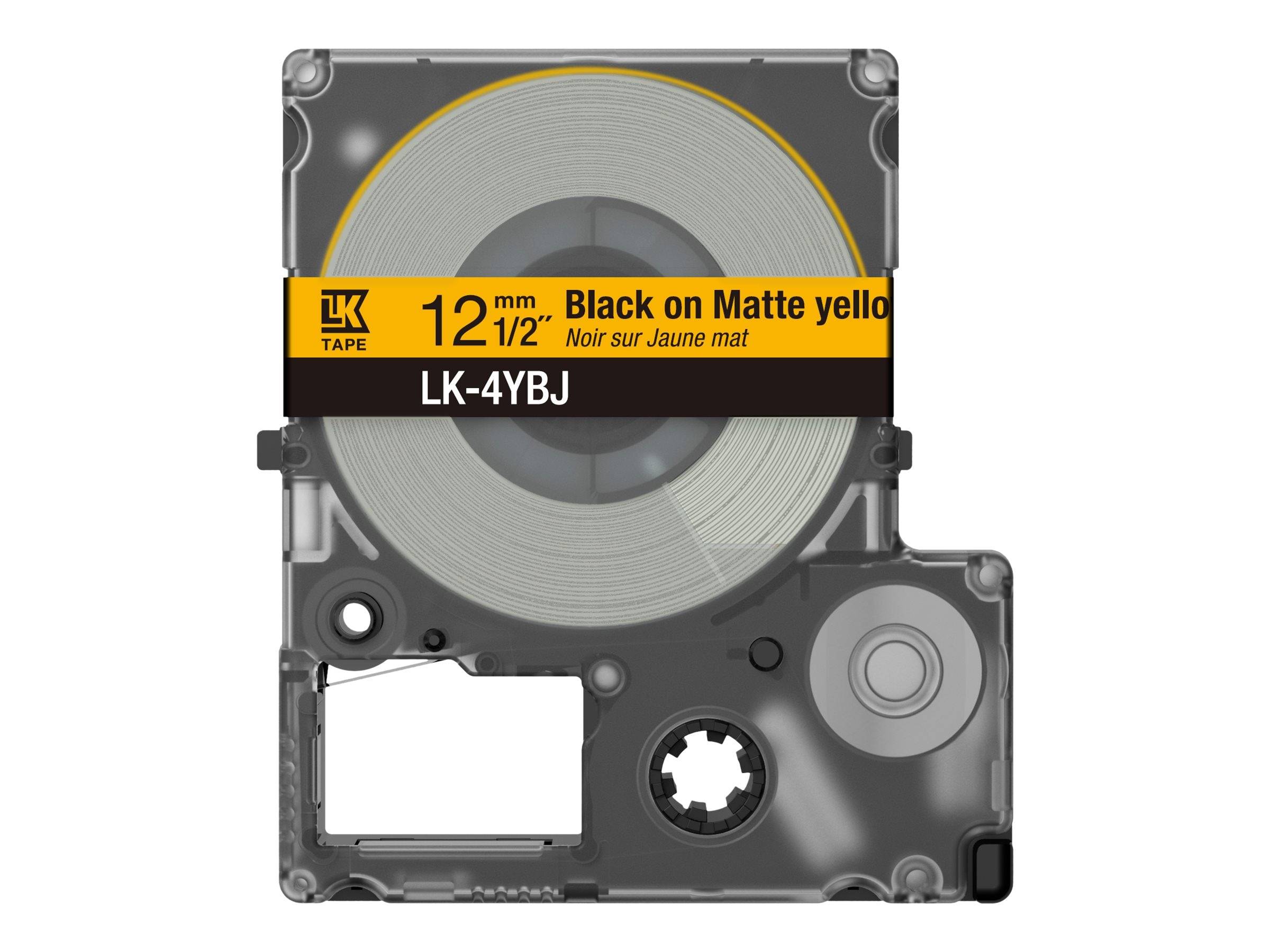 Epson Beschriftungsband »LK-4YBJ« 12 mm Yellow/Black