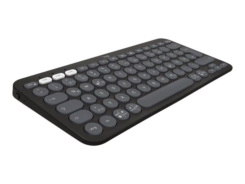 Logitech Pebble 2 Combo Sæt med mus og tastatur Saks Trådløs US