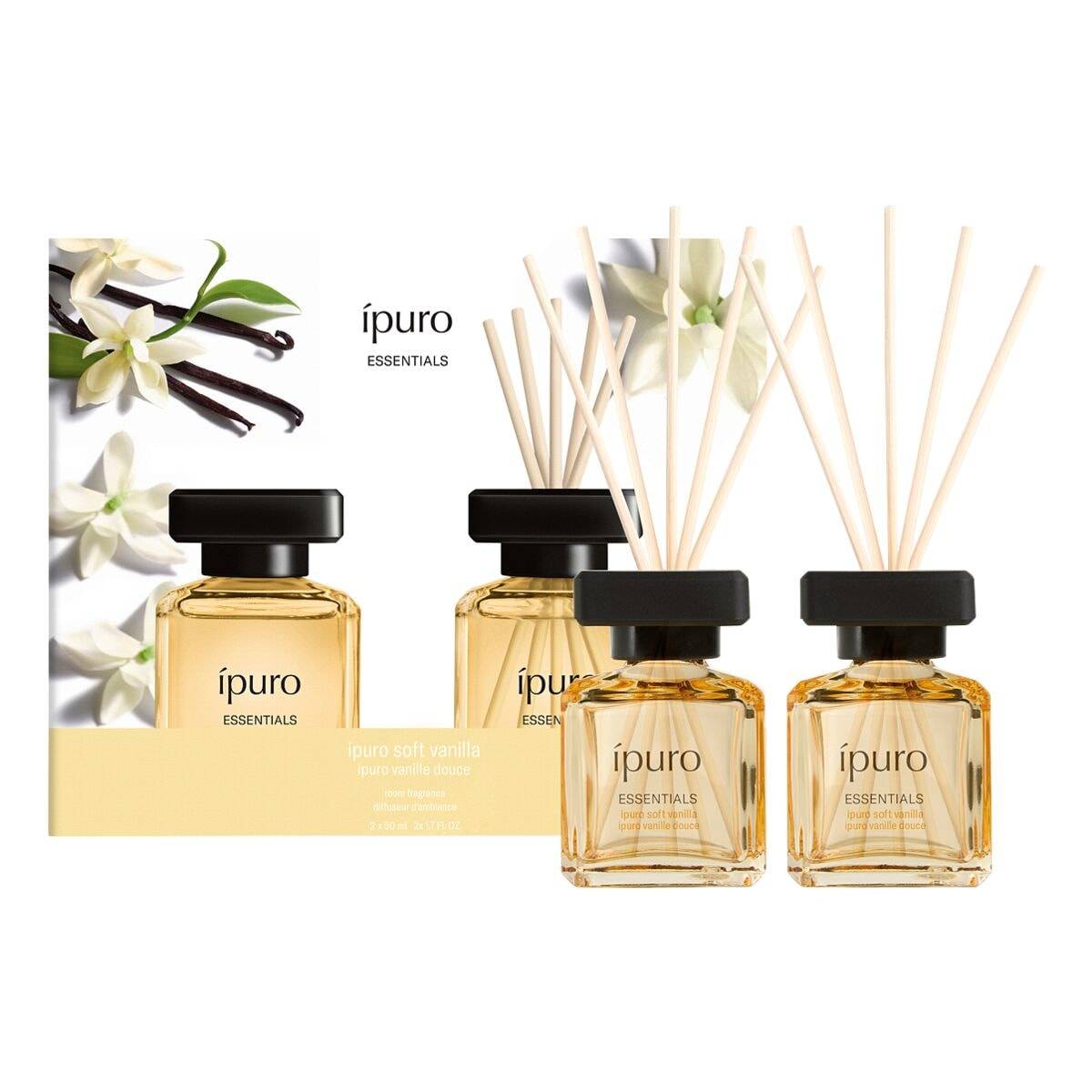 ipuro Raumduft »Soft Vanilla Touch« 2x 50 ml
