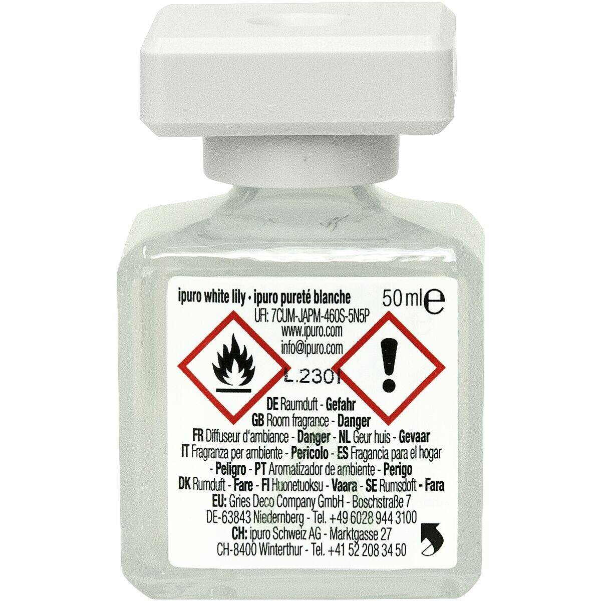 ipuro Raumduft »White Lily« 2x 50 ml