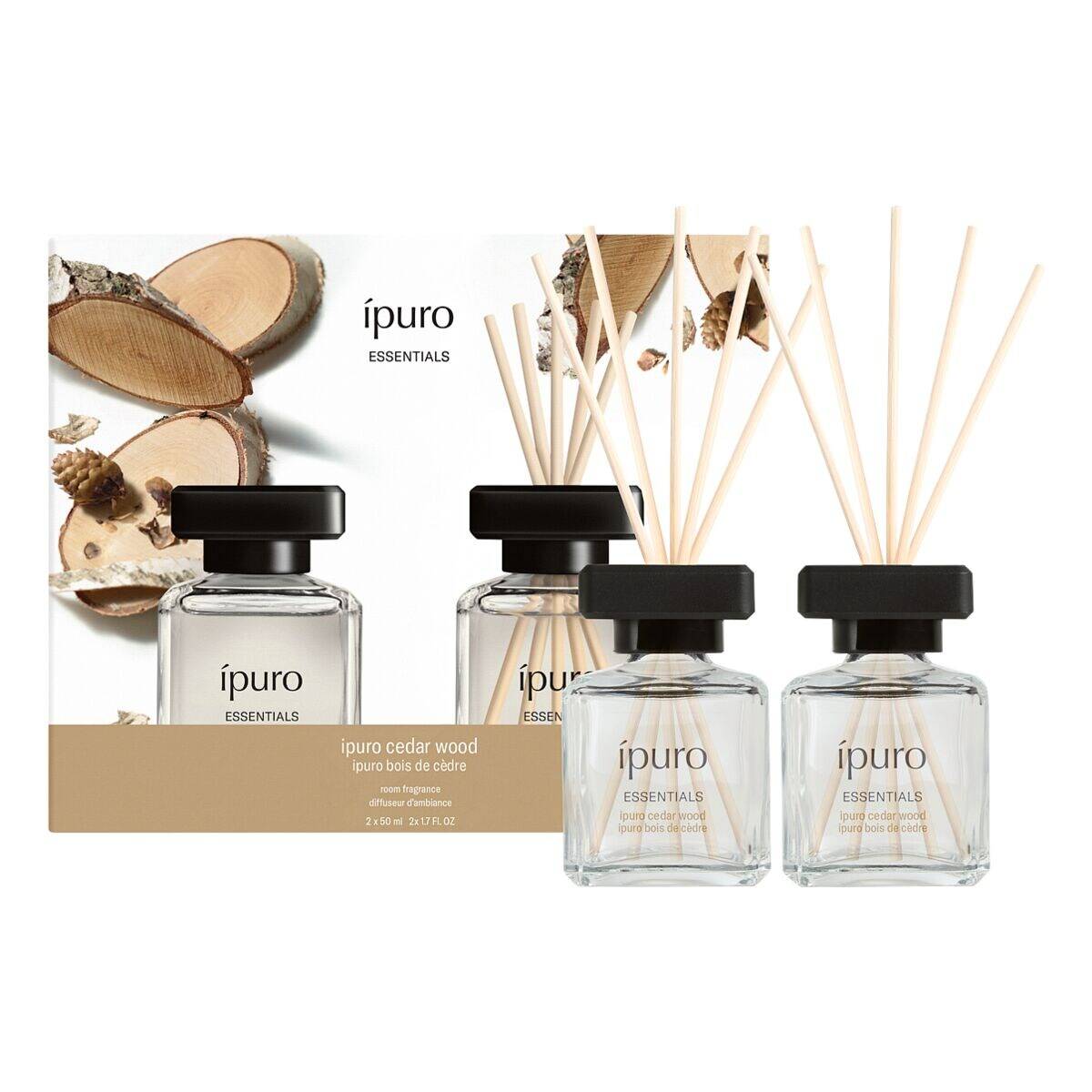 ipuro Raumduft »Cedar Wood« 2x 50 ml