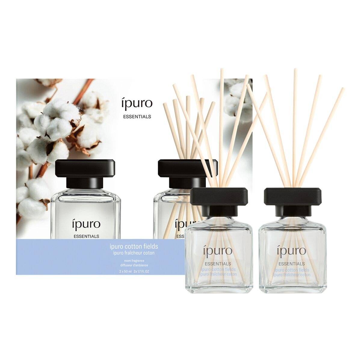 ipuro Raumduft »Cotton Fields« 2x 50 ml