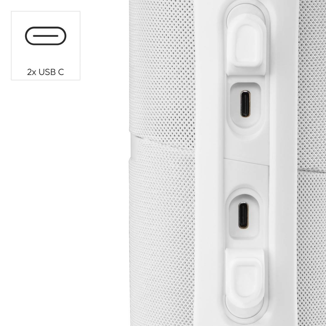 hama 00188223 Bluetooth®-Lautsprecher "Twin 3.0", teilbar in 2, wasserdicht IP67, 30W, WS