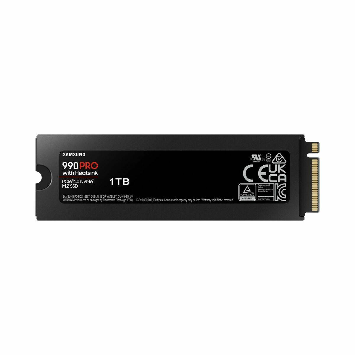 Samsung 990 PRO MZ-V9P1T0GW - SSD - verschlüsselt - 1 TB - intern - M.2 2280 - PCIe 4.0 x4 (NVMe)