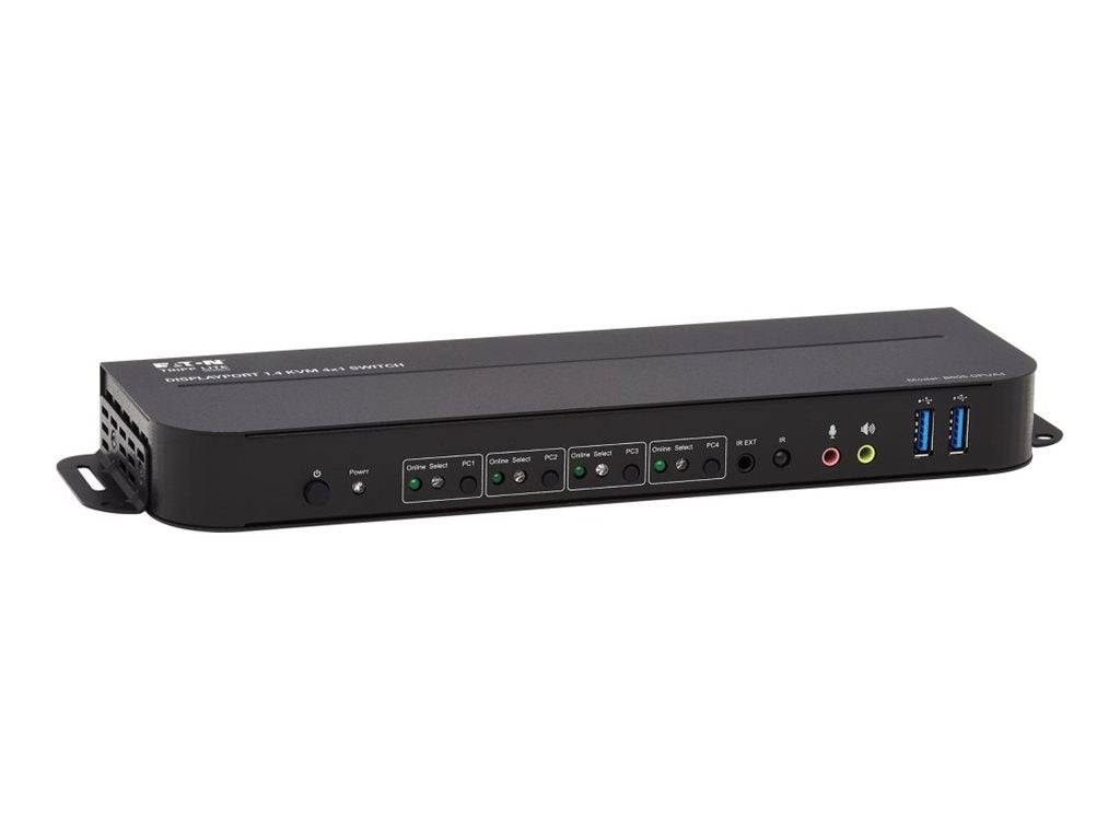 Eaton Tripp Lite series 4-Port DisplayPort KVM with Dual Console Ports (DP and HDMI)