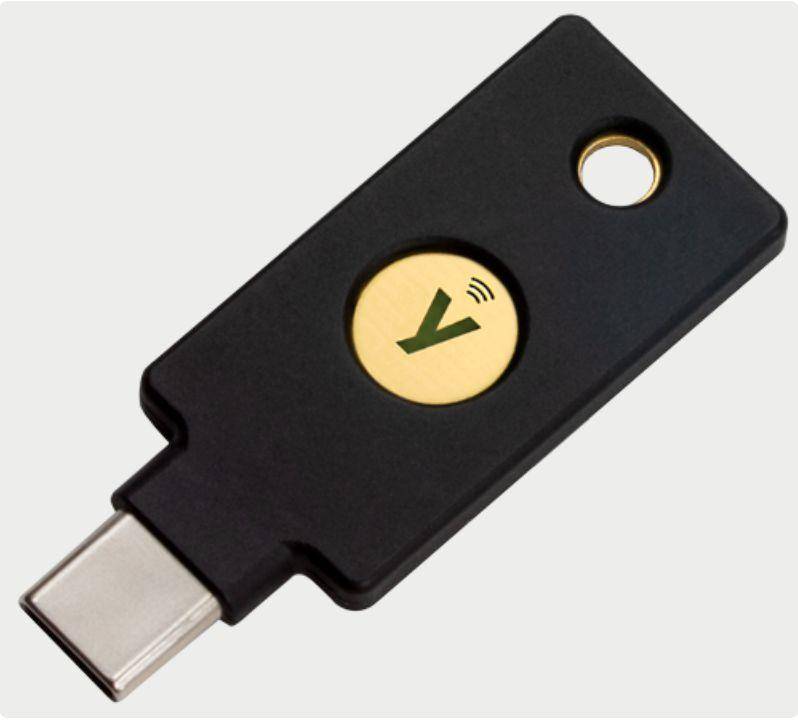 YUBICO YubiKey 5C NFC - USB-C Sicherheitsschlüssel