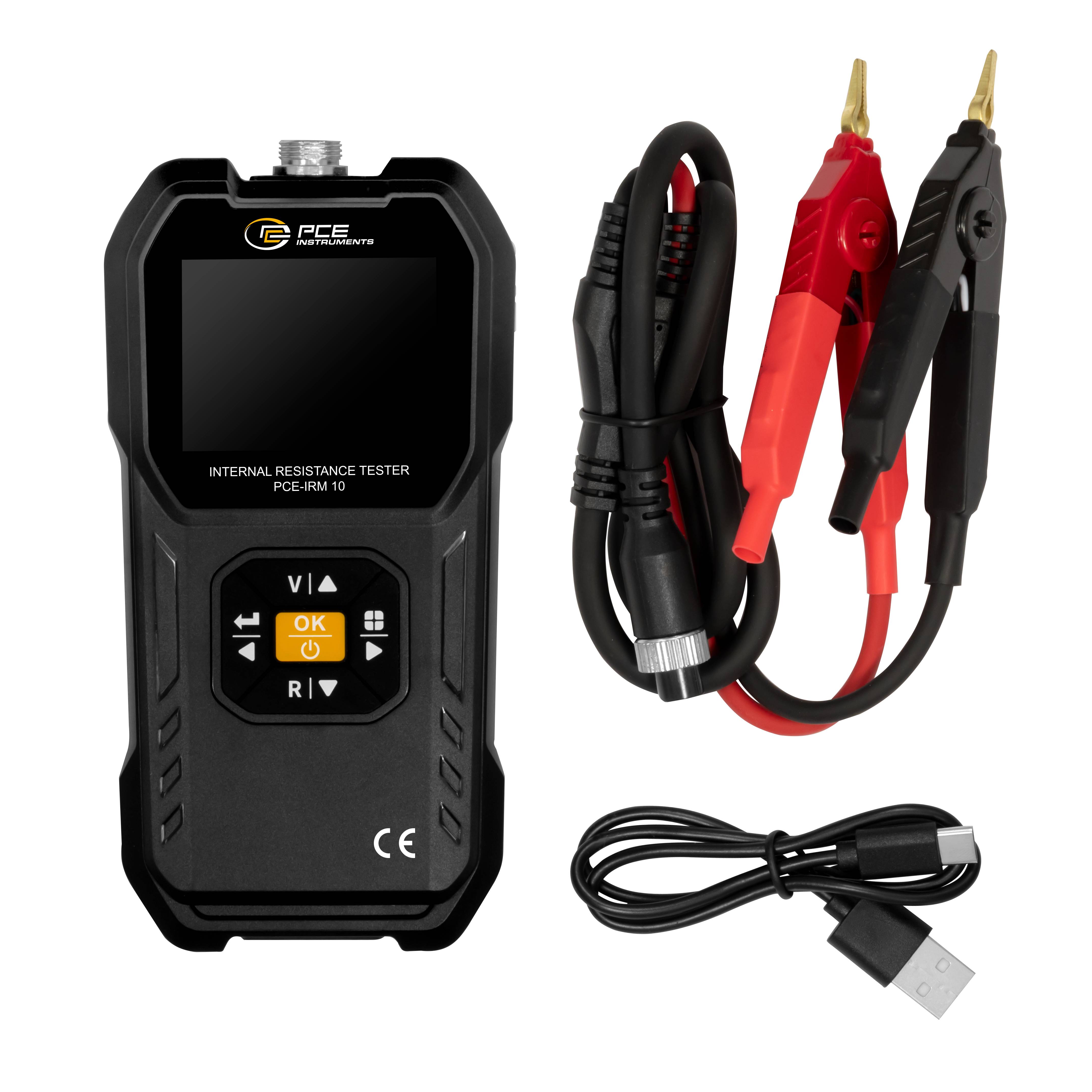 PCE Instruments PCE-IRM 10 Hand-Multimeter |Widerstand 0 mΩ .. 200Ω |Genauigkeit ± 0,5% |Gleichspannung 0 .. 100V