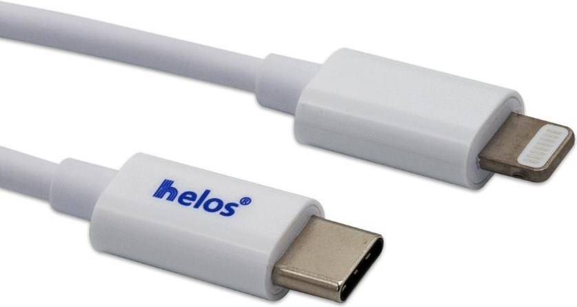 helos USB-C zu Lightning-Kabel, MFI-zertifiziert, 1,0m, wei Kabel & Adapter