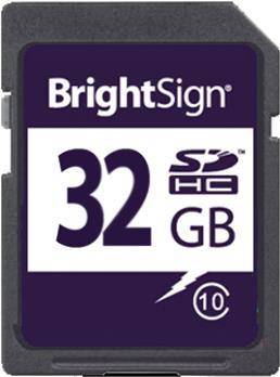 BrightSign Flash-Speicherkarte - 32 GB - Class 10