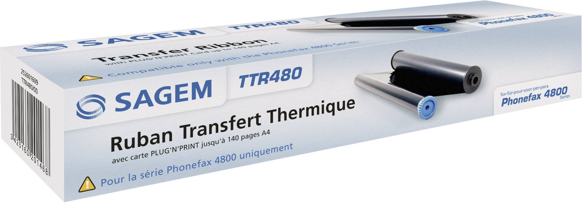 SAGEM FARBBAND TTR480R 3ER SET