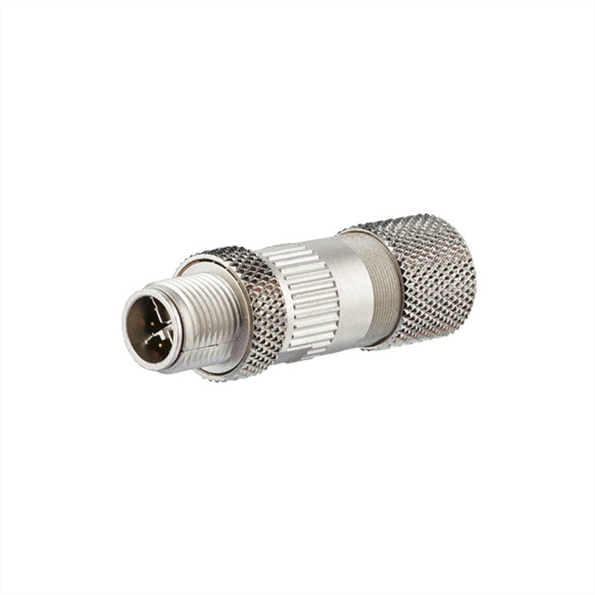 Metz Connect E-DAT M12 X-codiert, feldkonfektionierbarer Stecker