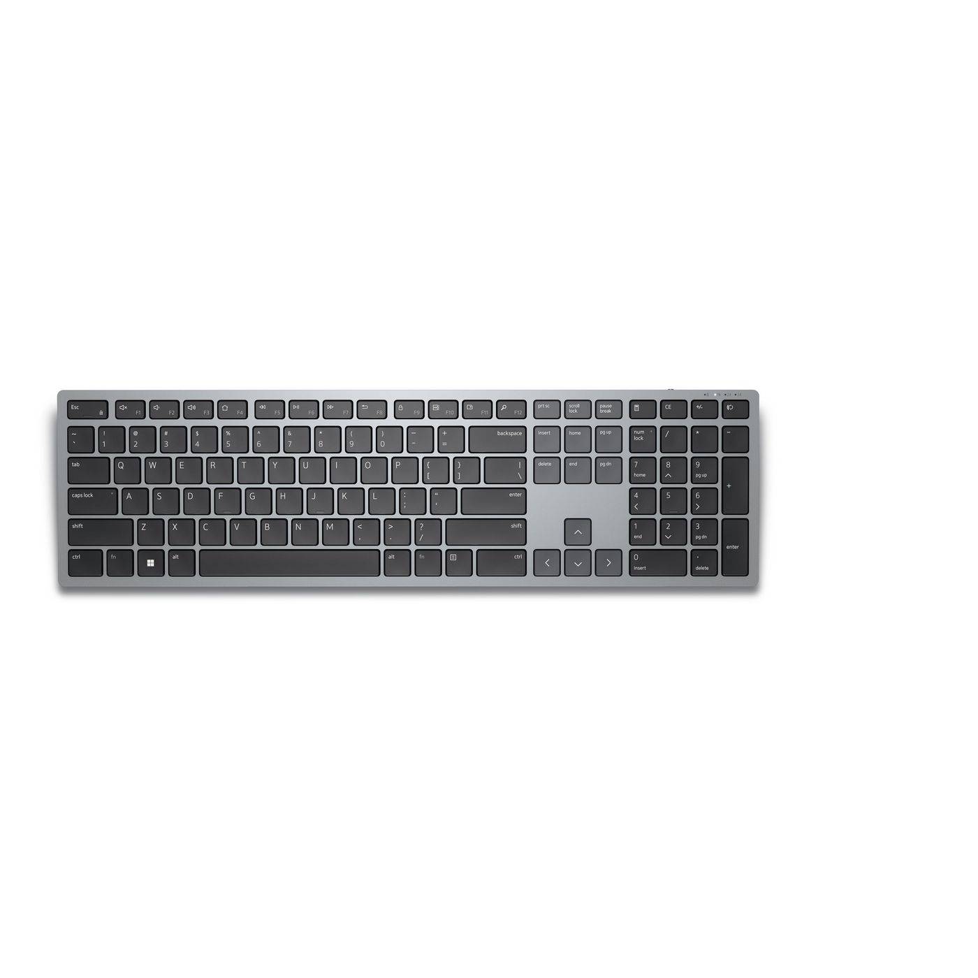 Dell Kb700 Keyboard Bluetooth Grey - Tastatur - TL: US, QWERTY