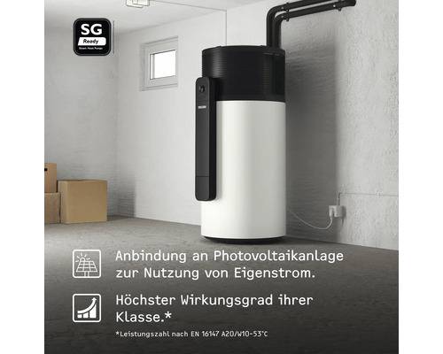 Warmwasser-Wärmepumpe Stiebel Eltron WWK-I 200 plus freistehend senkrecht druckfest 200 l