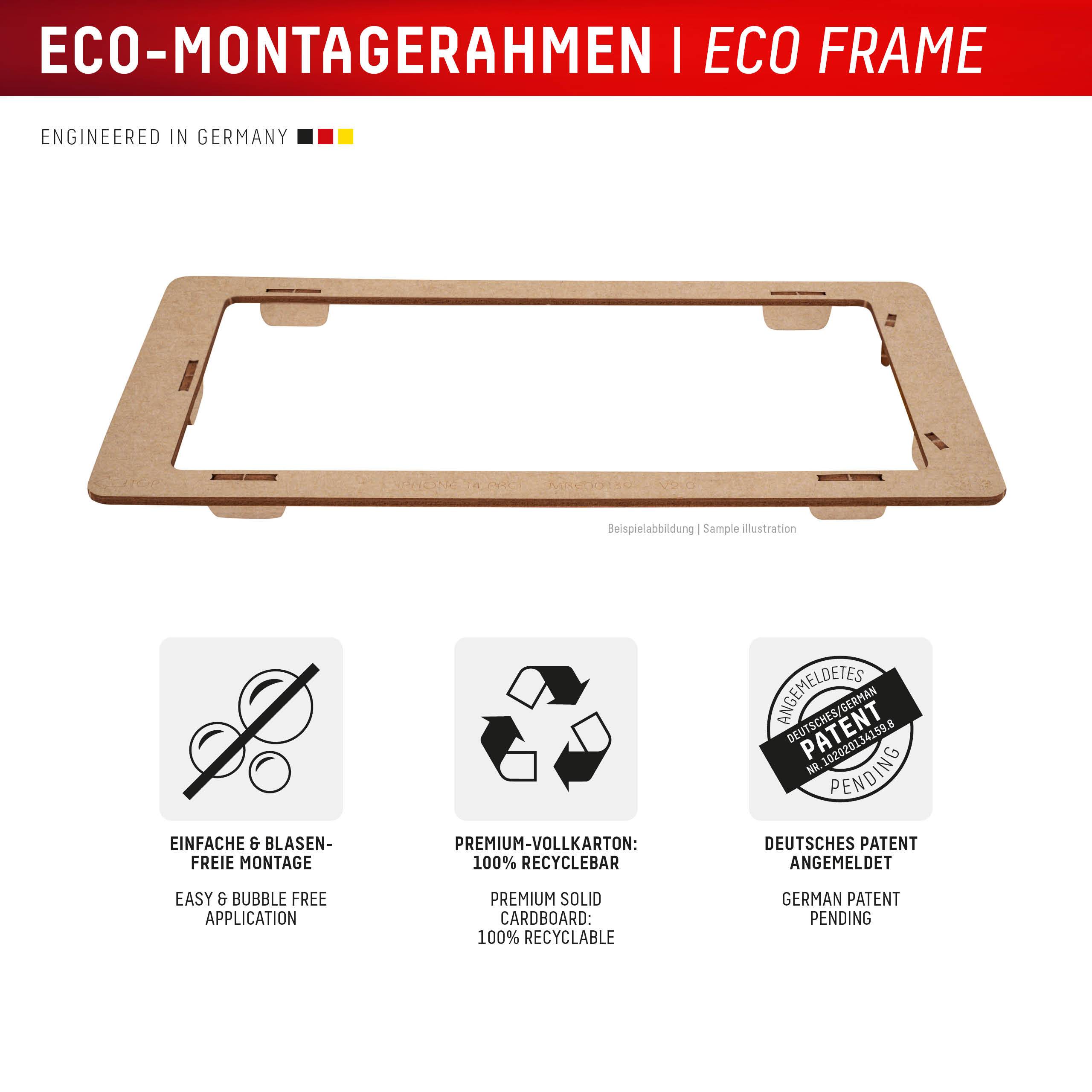 DISPLEX Privacy Full Cover Panzerglas (10H) für Samsung Galaxy