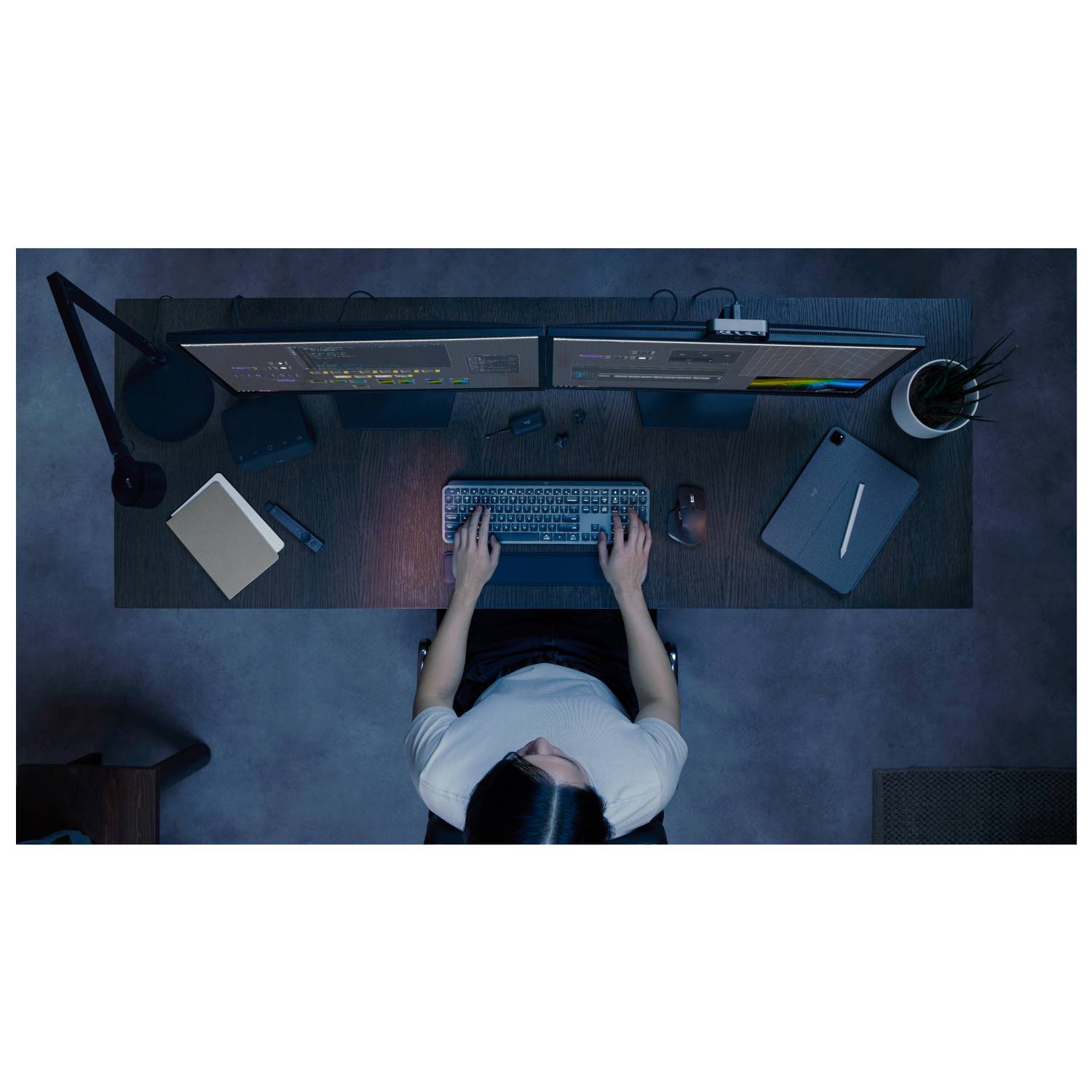 Logitech MX Keys S Combo - Tastatur-und-Maus-Set