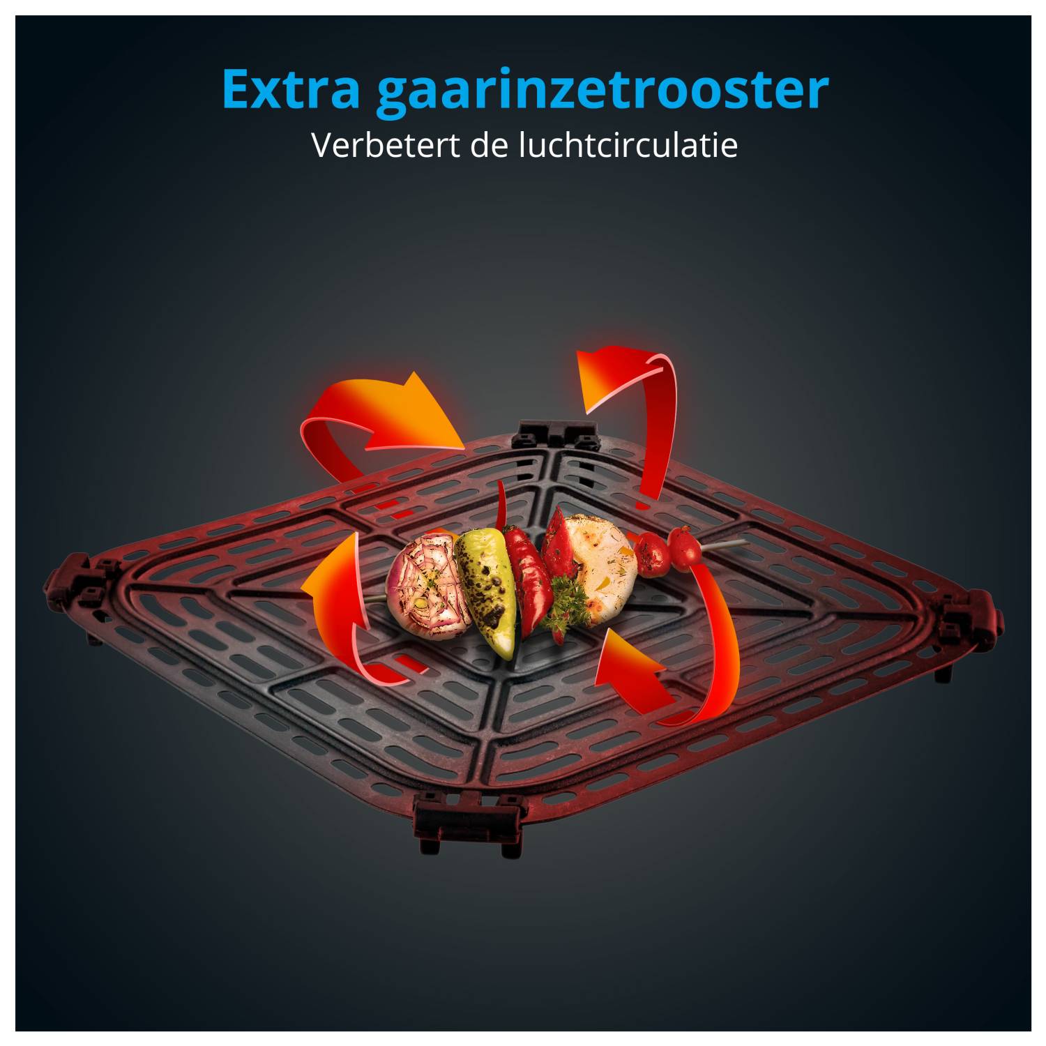 MEDION - Heißluft-Fritteuse MD 11780 5 l Schwarz