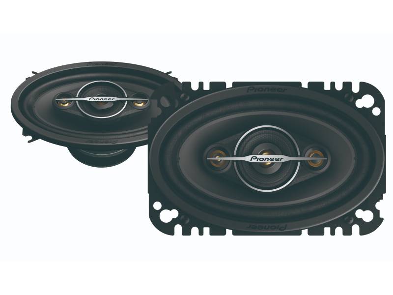 Pioneer TS-A4671F, 4-Wege, 210 W, 30 W, 4 Ohm, 88 dB, 34 - 49000 Hz