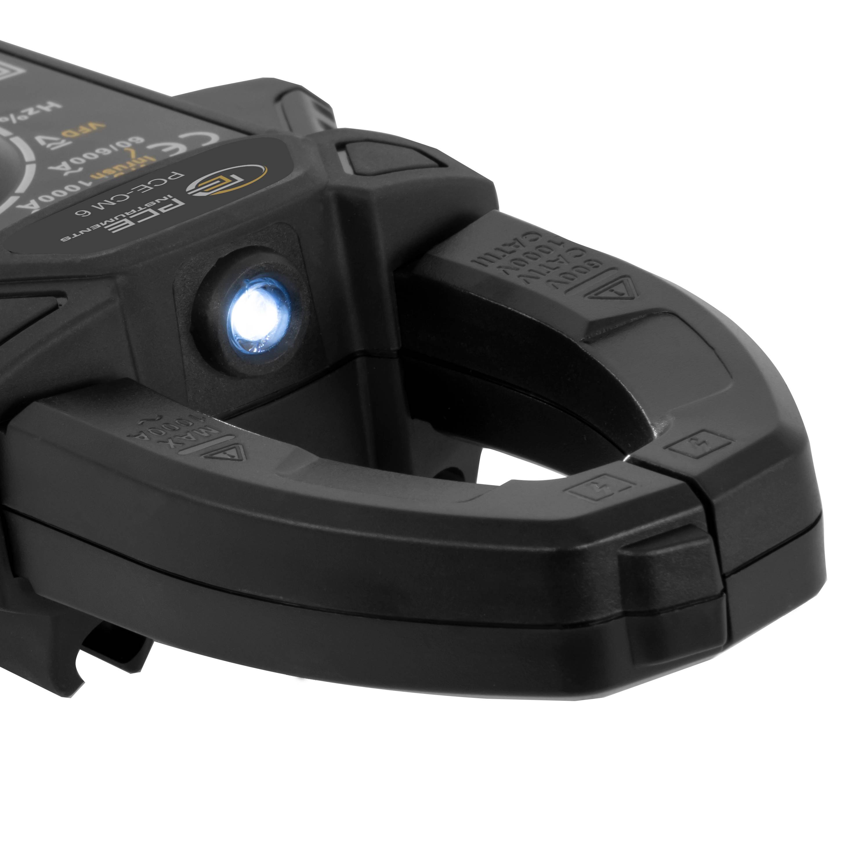 PCE Instruments PCE-CM 6 Hand-Multimeter digital inkl. Spannungsprüfer CAT III 1000V Anzeige (Counts): 6000