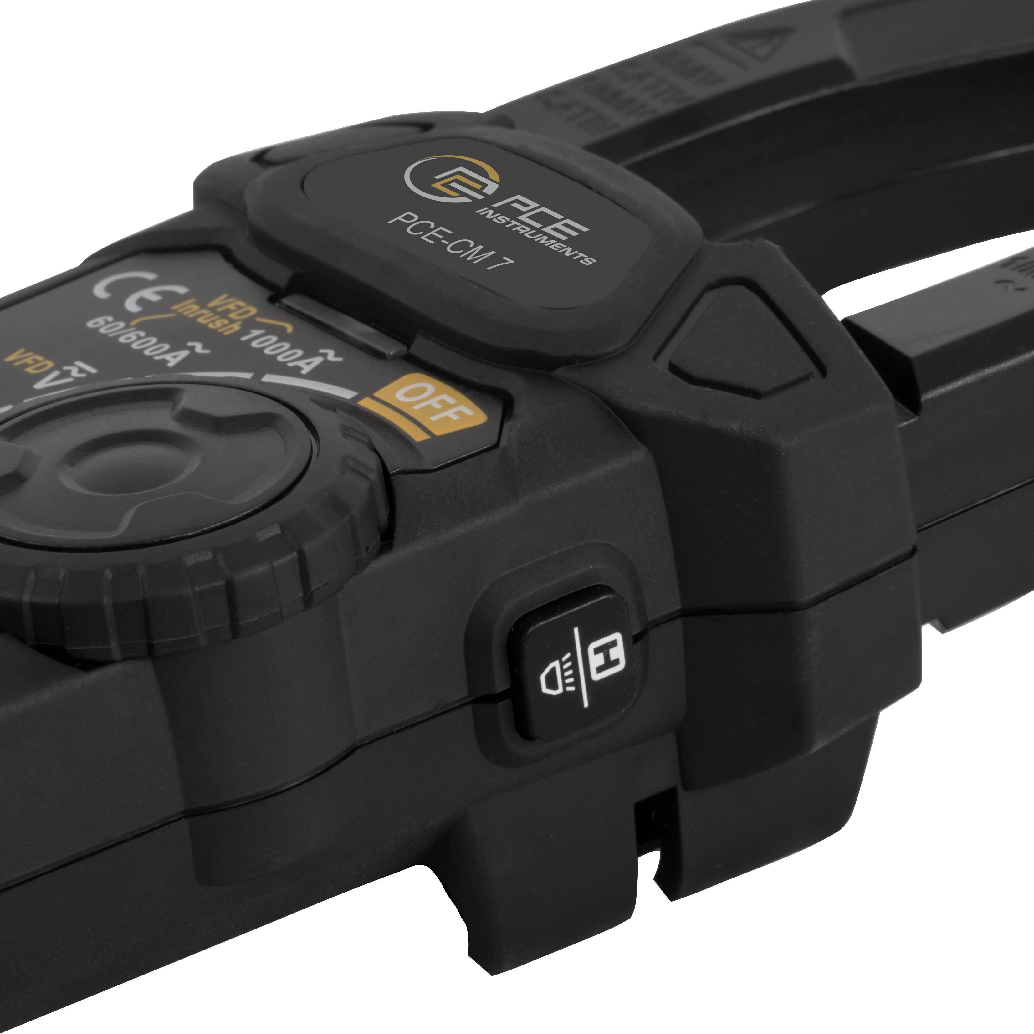 PCE Instruments PCE-CM 7 Hand-Multimeter digital Datenlogger CAT III 1000V Anzeige (Counts): 6000