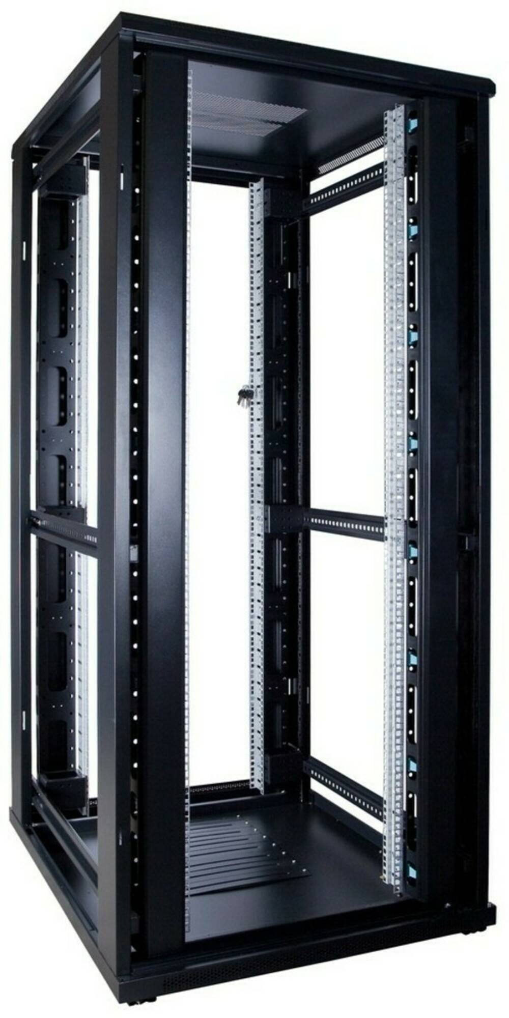 Danicom - 37 HE 19” Serverschrank, mit perforierter Fronttür (BxTxH) 800 x 1000 x 1800mm