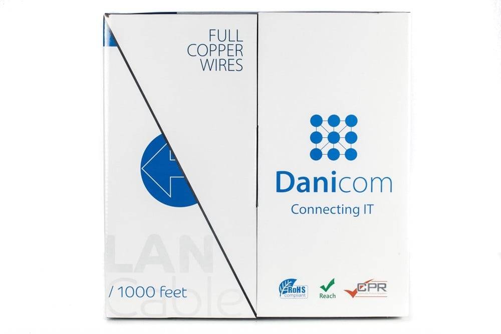 Danicom - DANICOM CAT5E FTP 305m - flexibel - PVC (Fca)
