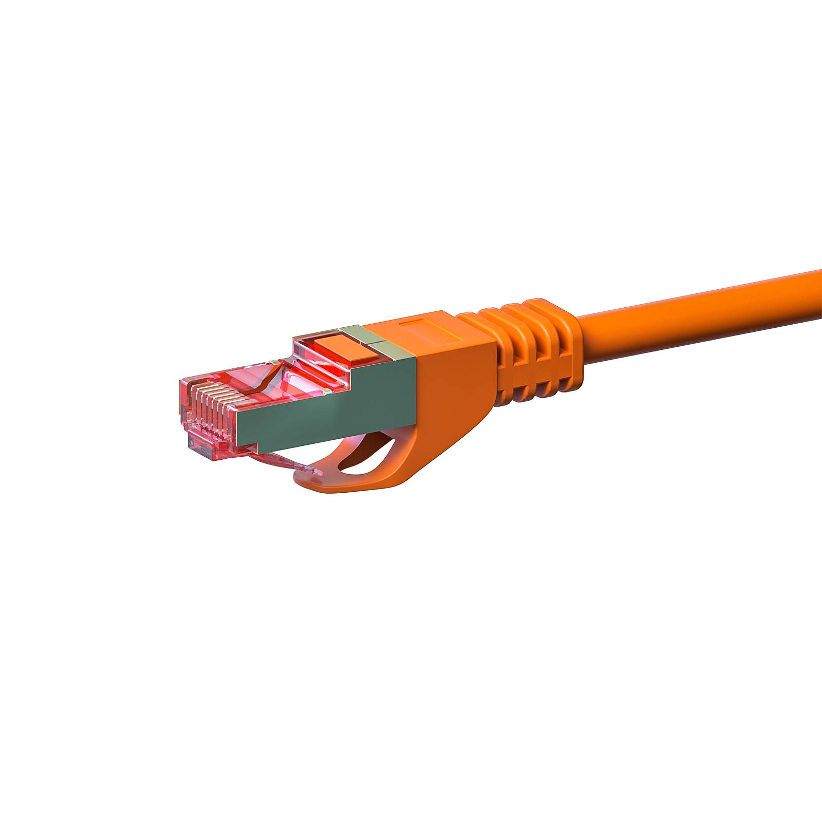Danicom - CAT 6 Netzwerkkabel LSOH - S/FTP - 1,50 Meter - Orange