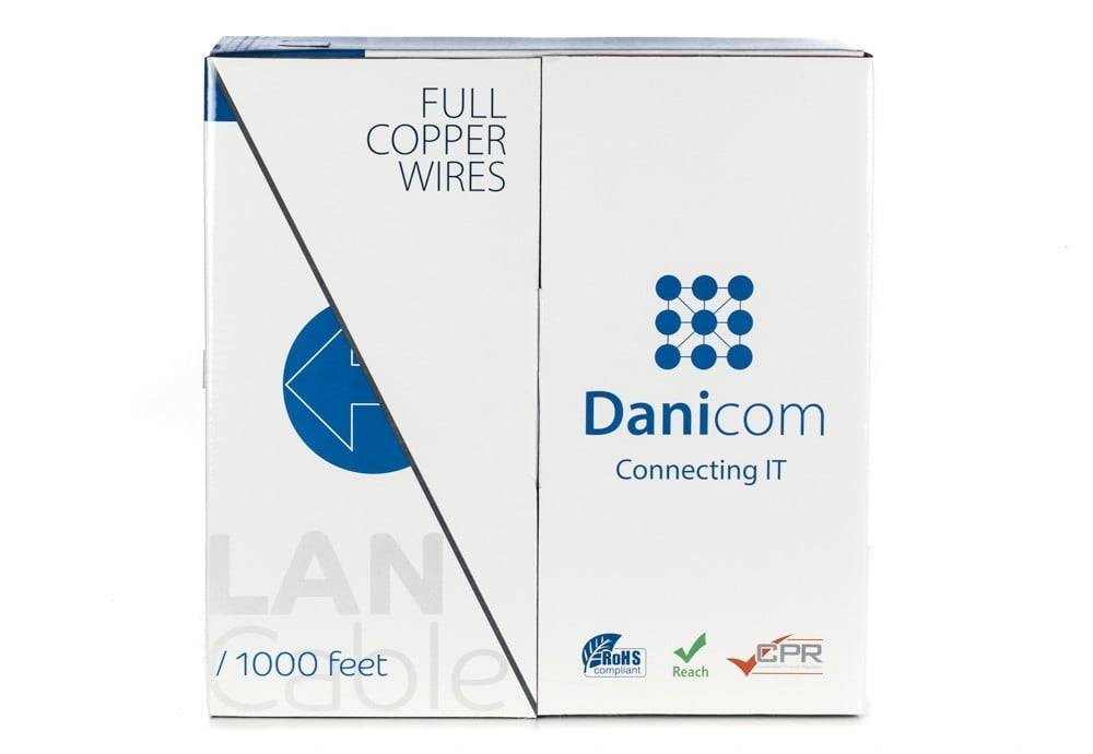 DANICOM CAT6 UTP 305m - PVC (Fca)