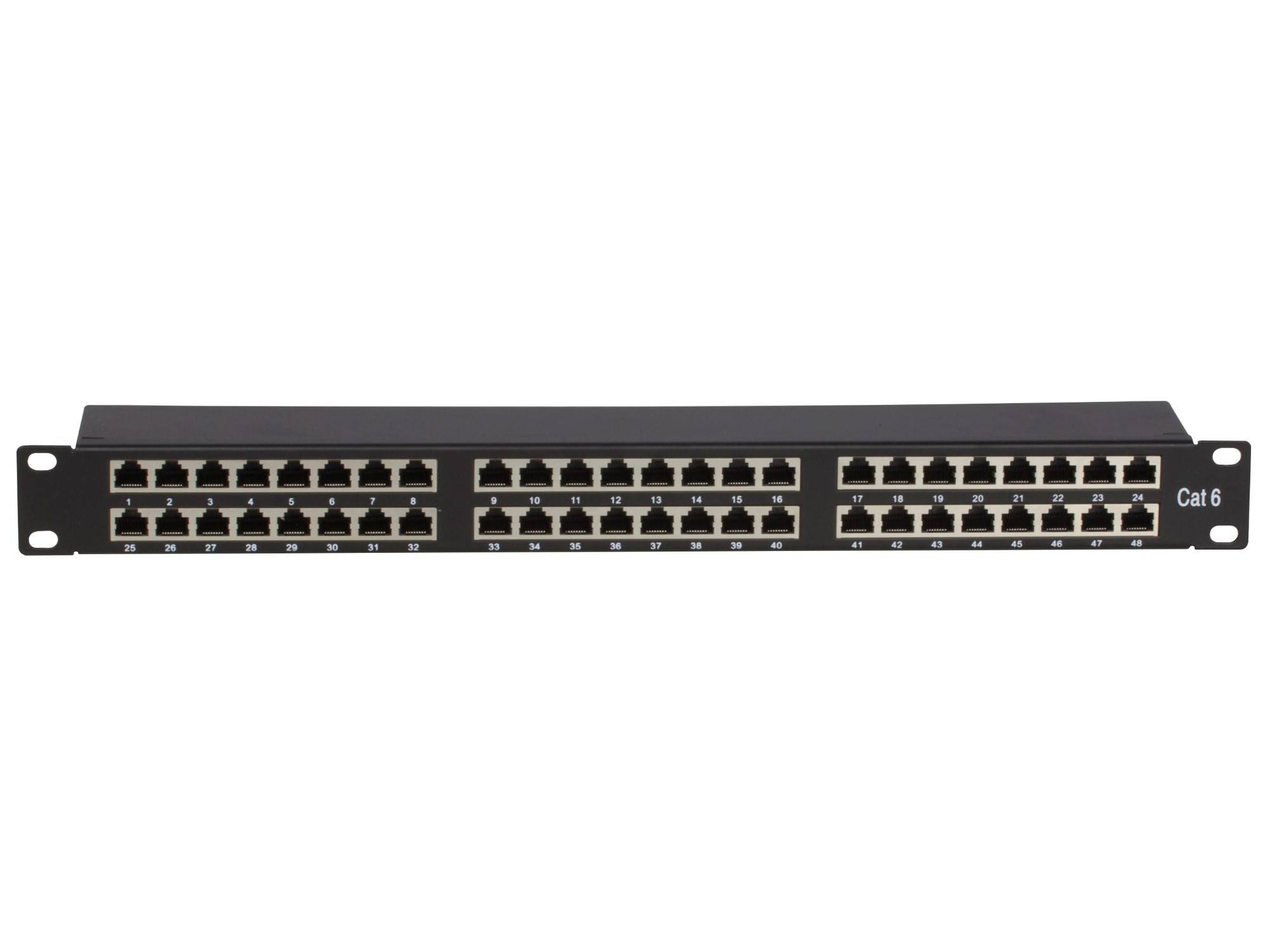 Danicom - Patchpanel 19” CAT6 FTP - 48 ports
